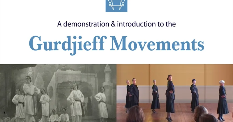 A demonstration & introduction to the Gurdjieff Movements at Widcombe Social Club