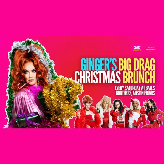 Ginger's Big Drag Christmas Bottomless Brunch