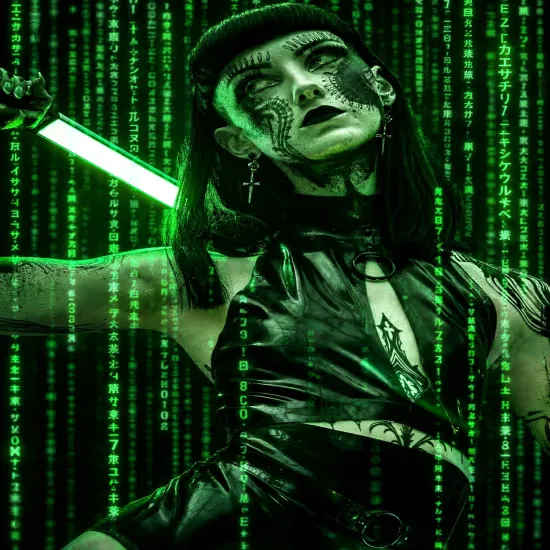 Matrix Special! Neon Naked Life Drawing | UV Art Experience