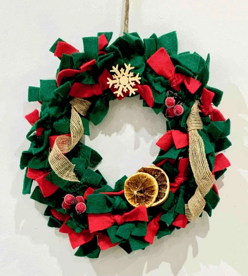 Felt Wreath Workshop