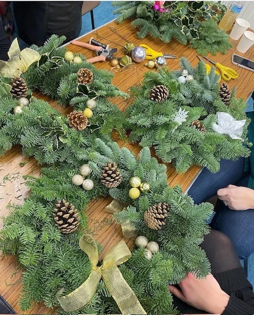 Christmas Wreath Making
