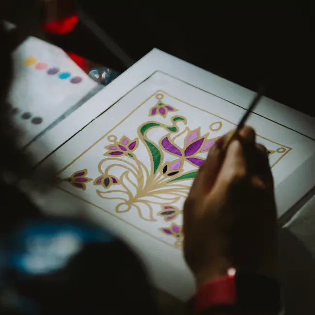 Craft Masterclass: Batik Lamp Workshop