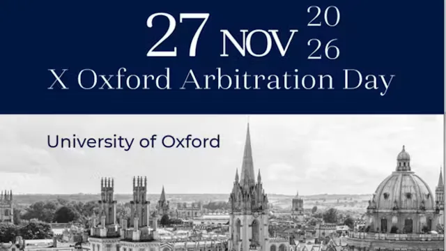 X Oxford Arbitration Day