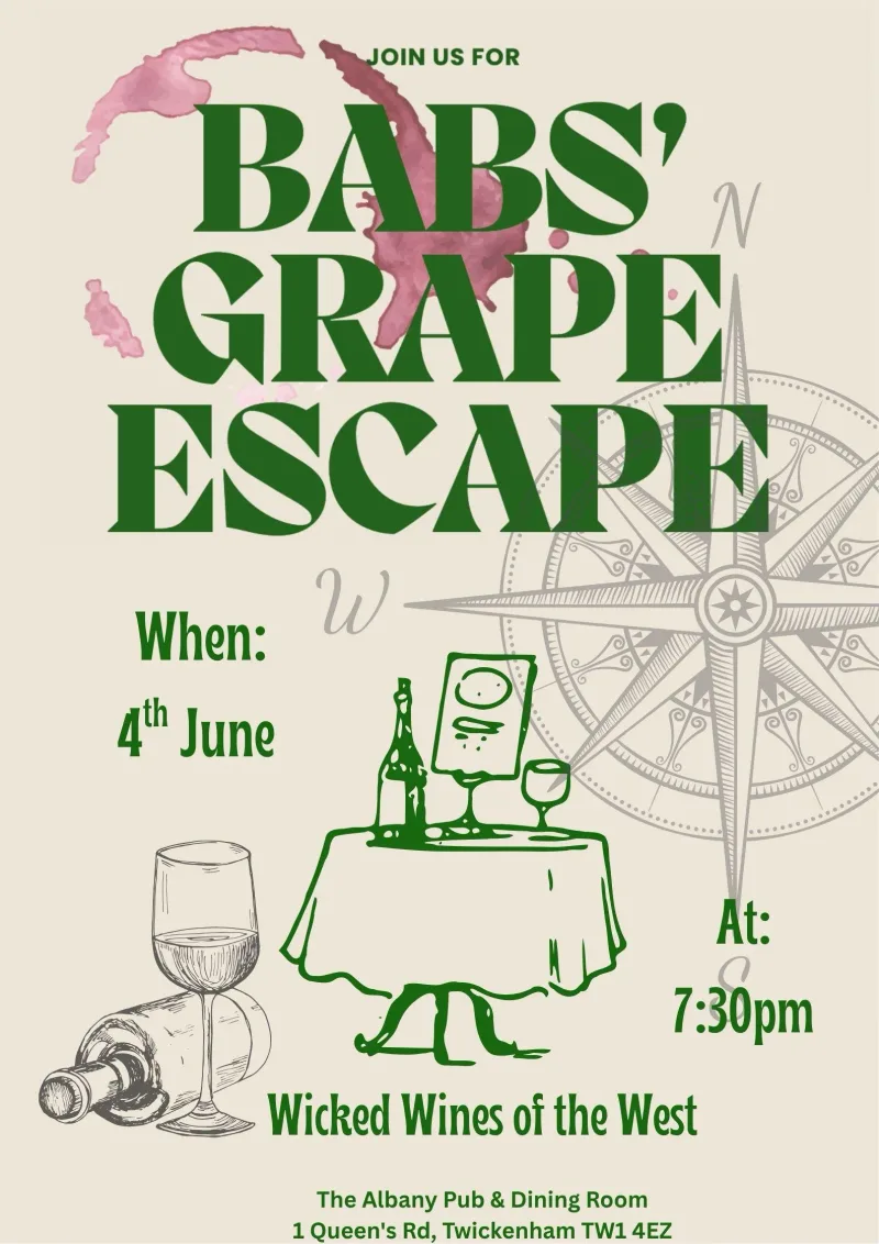 Babs' Grape Escape: Extracts from the East