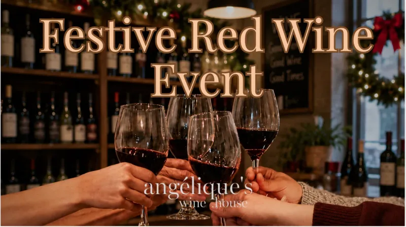 Festive Red Wine Event at Angélique's Wine House