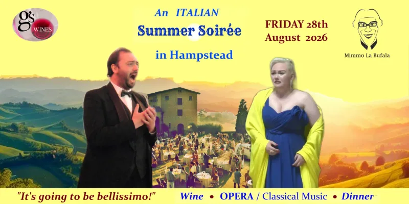 An Italian Summer Soirée in Hampstead