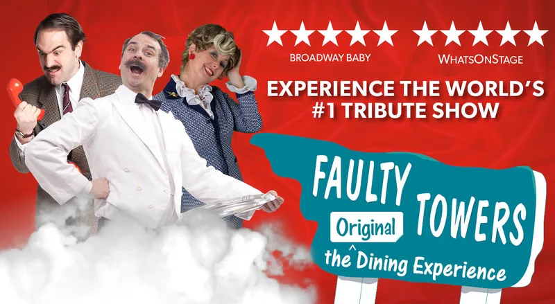 🚨 LAST FEW TICKETS! Faulty Towers The Dining Experience at 1pm ⭐️⭐️⭐️⭐️⭐️