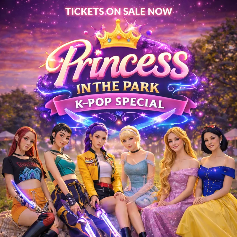 PRINCESS IN THE PARK: K-POP HUNTERS SPECIAL