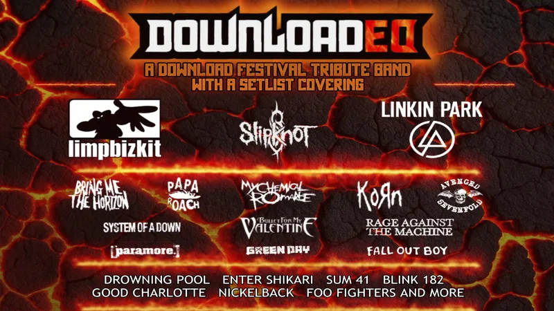 🤘🏼 DOWNLOADED – Download Festival Tribute