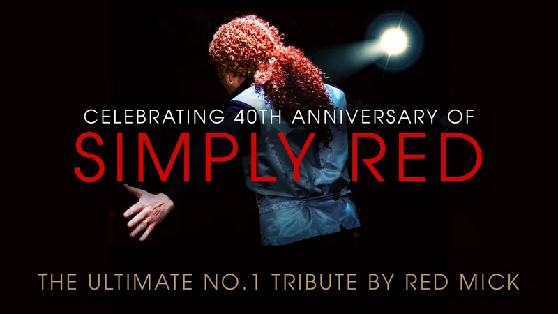 Celebrating the music of Simply Red – starring RED MICK