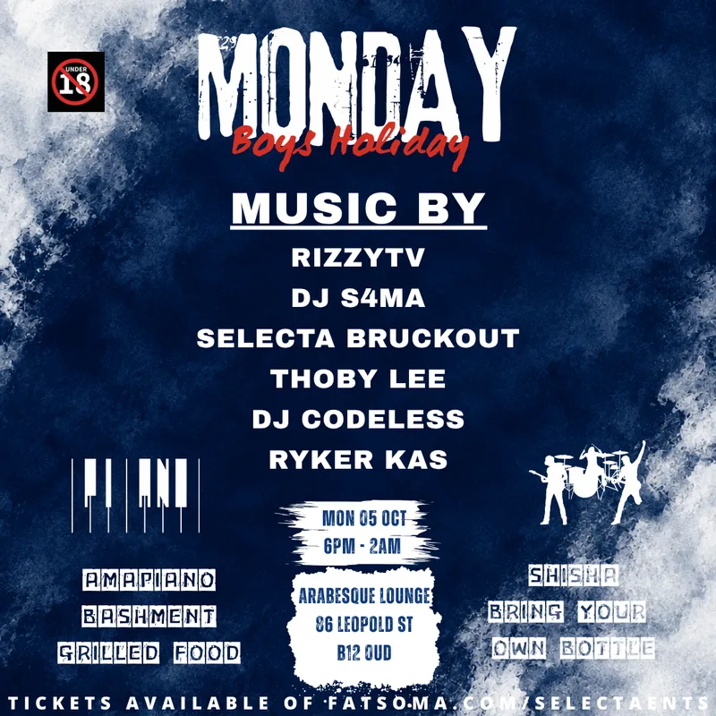 MONDAY BOYS HOLIDAY