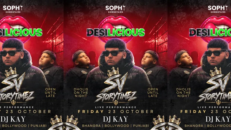 Desilicious X SV Storytimez & DJ Kay // Desi - Bhangra - Bollywood - Punjabi