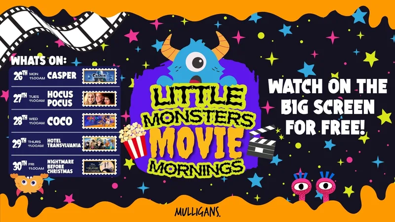 π Little Monsters Movie Mornings π»