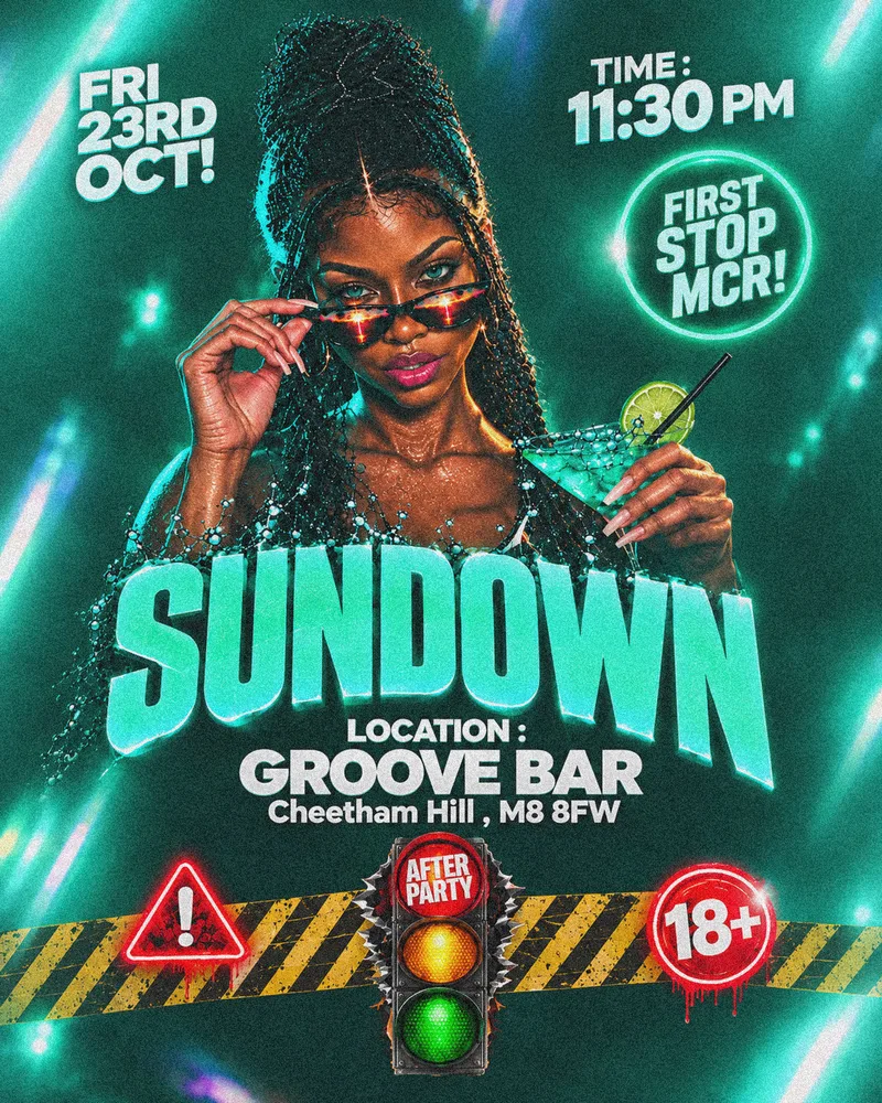 SUNDOWN🚦: MCR🌴 - AFTER PARTY 🔞
