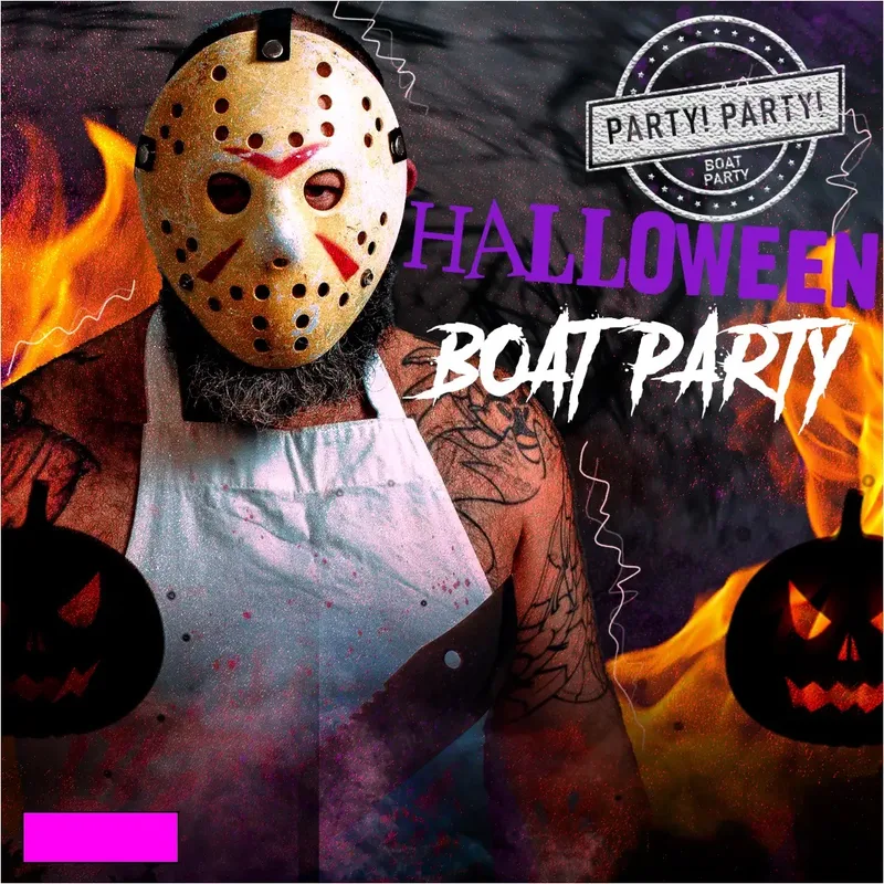 PARTY PARTY Halloween Boat Party + Free after-party / selling out