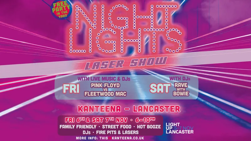 Night Lights // Late Night Family DJs & Laser Show