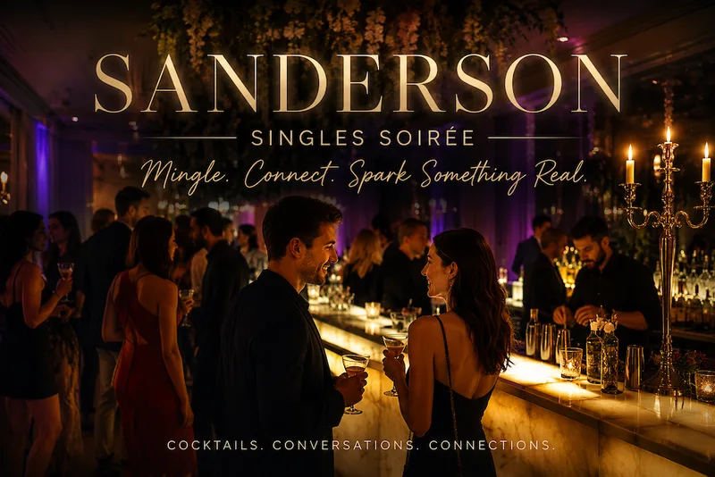 Friday Sparks at Sanderson: Speed Dating & Singles Social