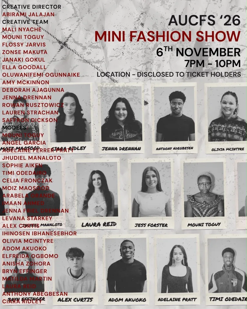 Mini Show - Aberdeen University Charity Fashion Show 2027