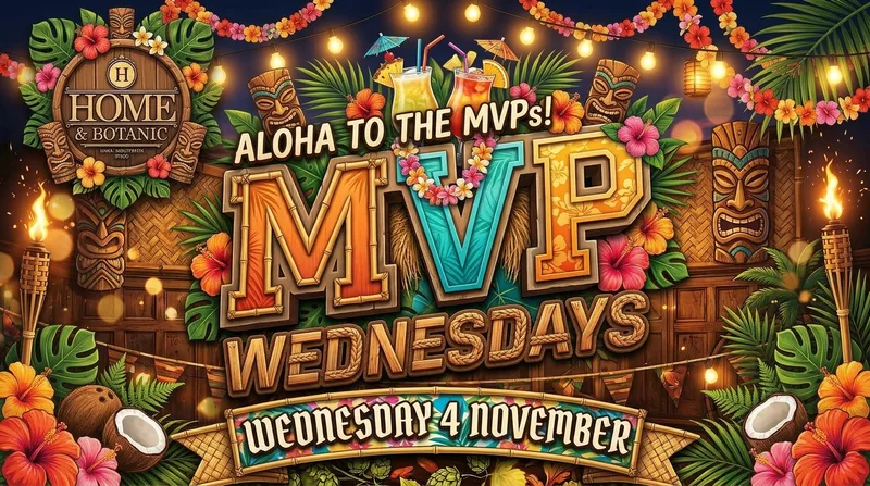 MVP Wednesdays 🌸 Tiki Party! 🌸