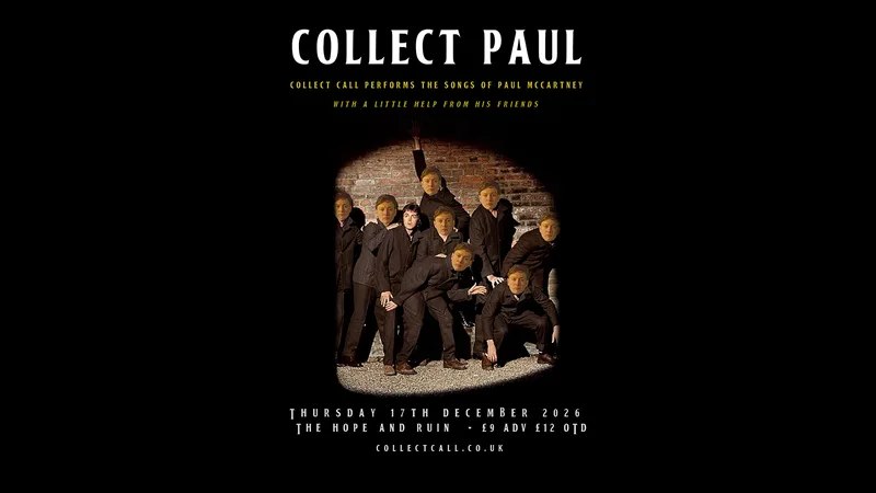 Collect Paul - Collect Call perform the songs of Paul McCartney