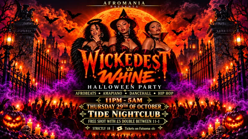 WICKEDEST WHINE — HALLOWEEN PARTY 👻🎃