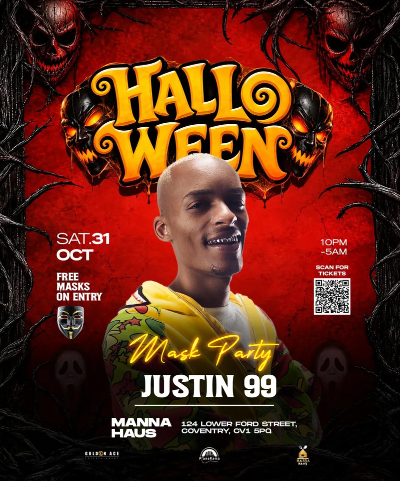 Halloween Mask Party with Justin 99