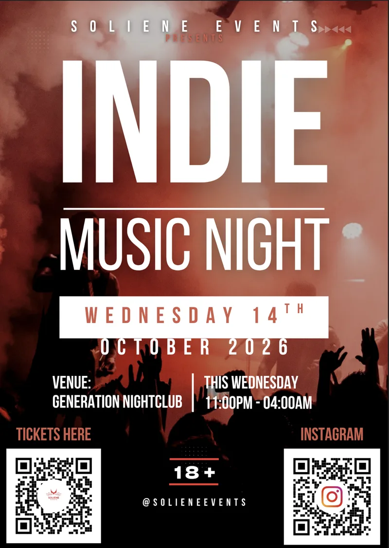 INDIE NIGHT: Soliene Wednesday
