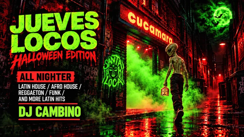 Jueves Locos Halloween Edition! - Weekly Latin Party