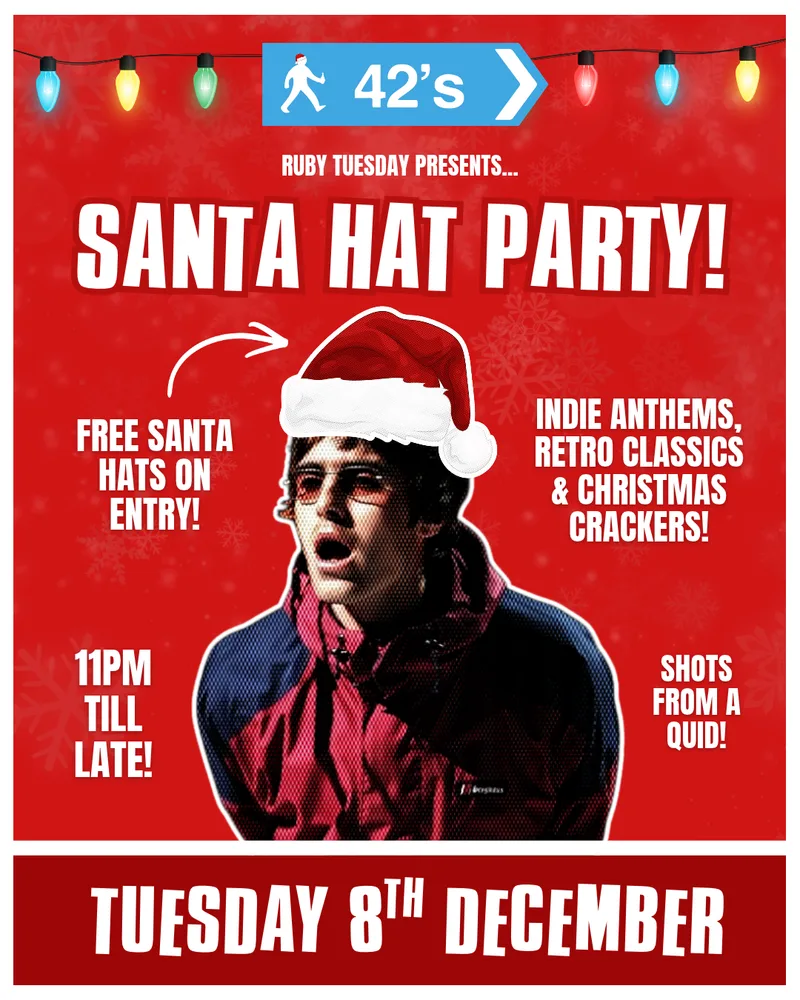 Ruby Tuesday - Santa Hat Party!