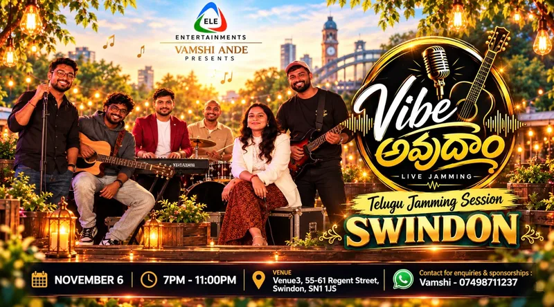 VIBE AVDHAM ✨ SWINDON ✨ LIVE JAMMING By ELE ENTERTAINMENTS