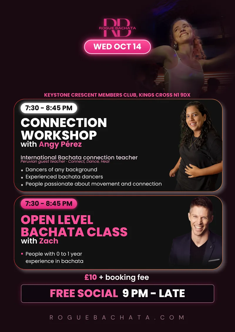 Rogue Bachata Wednesdays — Keystone Crescent, King's Cross