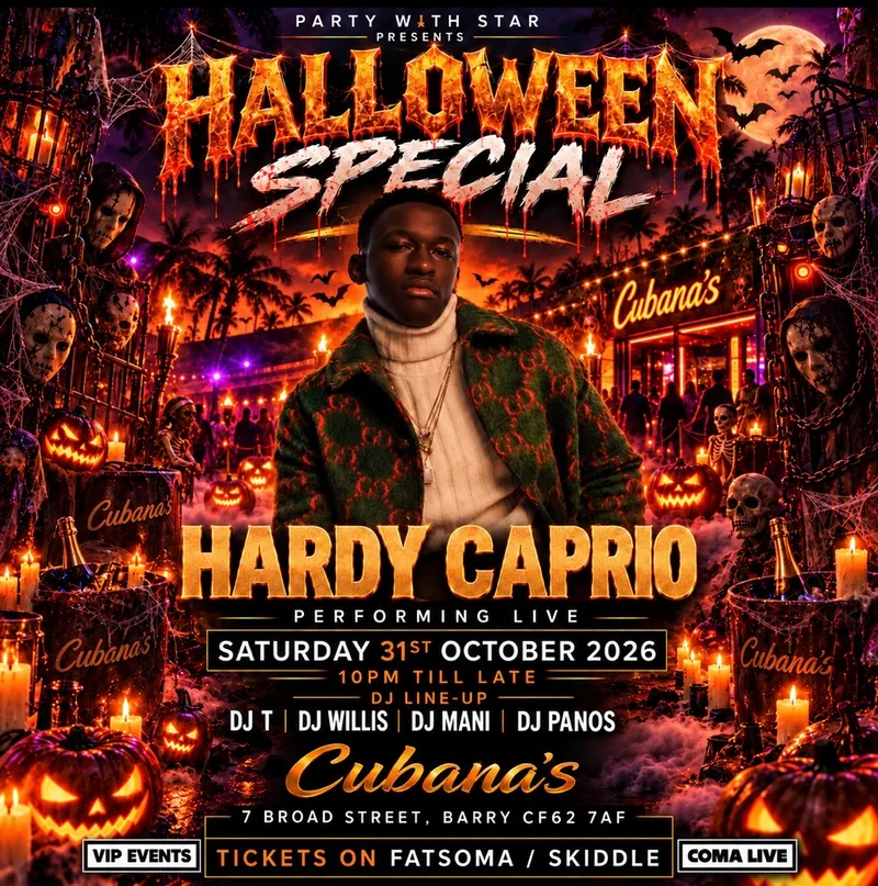 Hardy caprio Halloween special live performance