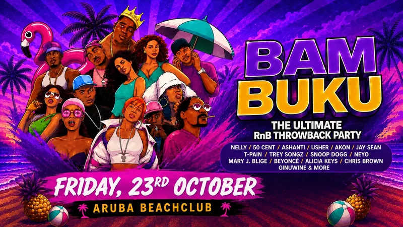 BAMBUKU - Bournemouth's BIGGEST RnB Throwback Party @Aruba