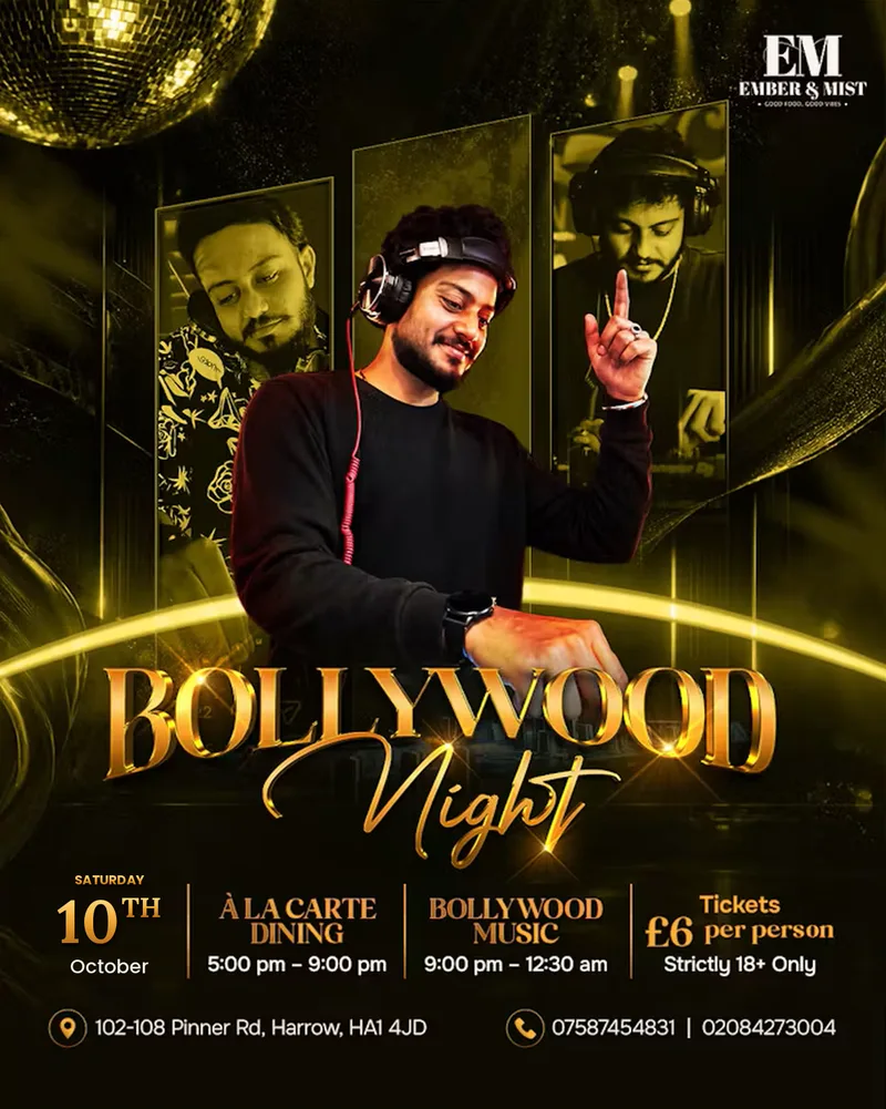 Bollywood Night at Ember & Mist