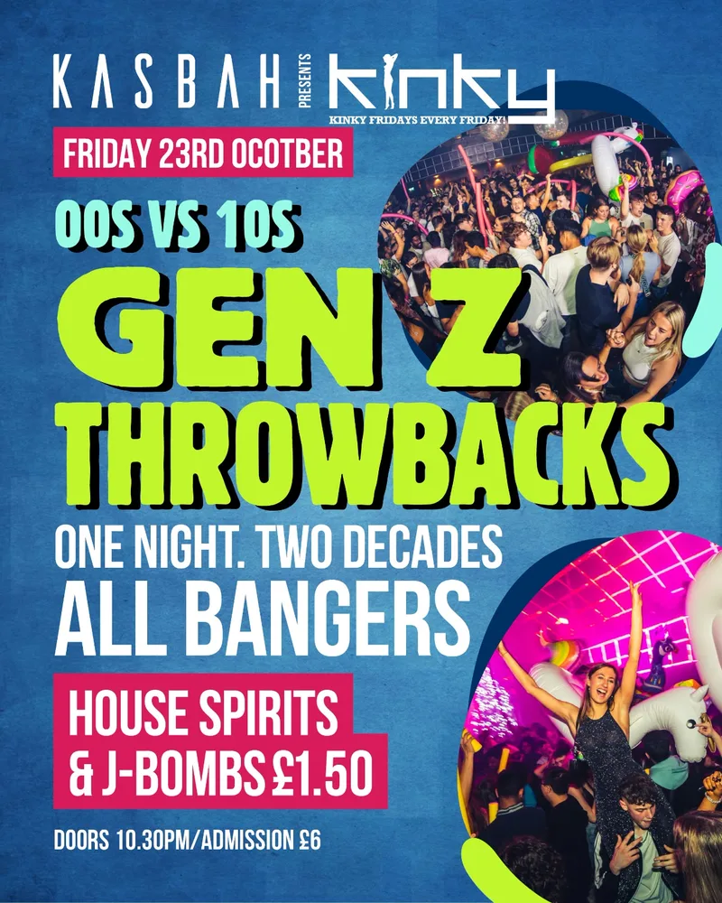 00s vs 10s @ KASBAH | Coventry Freshers 2026
