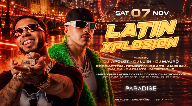 ANUEL VS FEID “LATIN XPLOSION” @PARADISE NIGHTCLUB