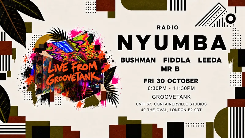 NYUMBA Radio - Live at Groovetank