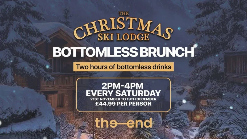 CHRISTMAS SKI LODGE BOTTOMLESS BRUNCH