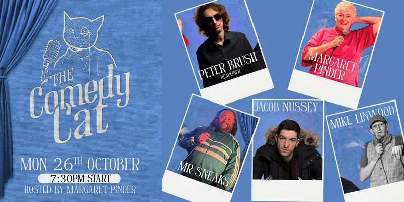THE COMEDY CAT @ THE CURIOUS CAT - OCTOBER EDITION!