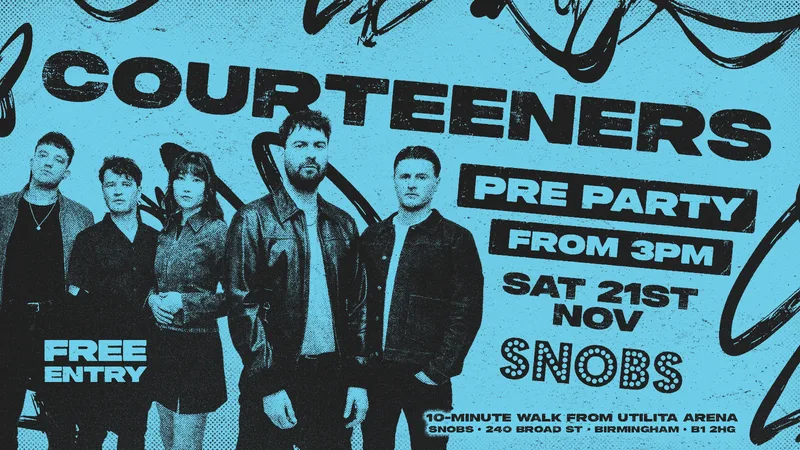 COURTEENERS GIG PREPARTY! Sat 21st Nov 26