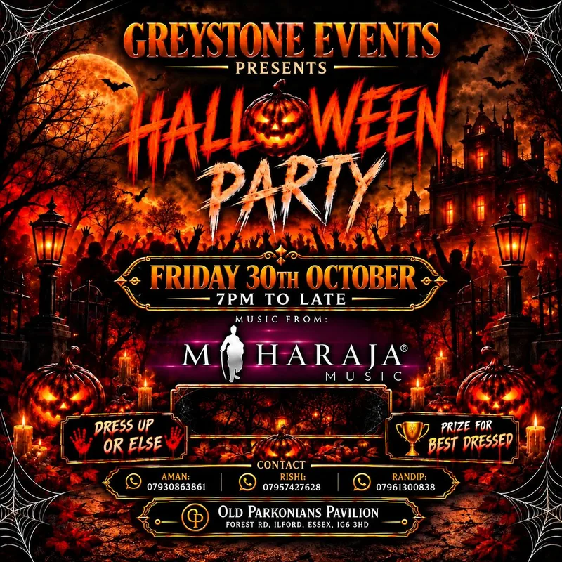 Greystone evens Halloween Party