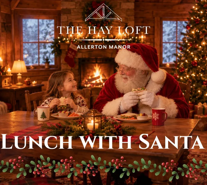 Festive Lunch With Santa in The Hayloft