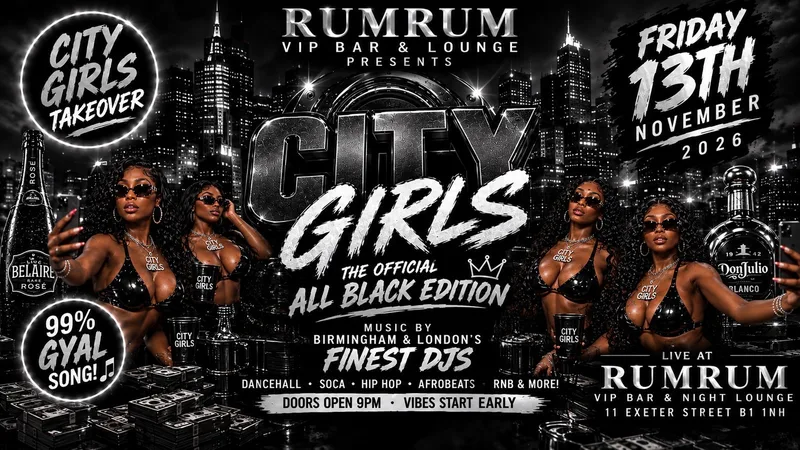 🖤🔥 CITY GIRLS TAKEOVER: THE OFFICIAL ALL BLACK EDITION 🔥🖤