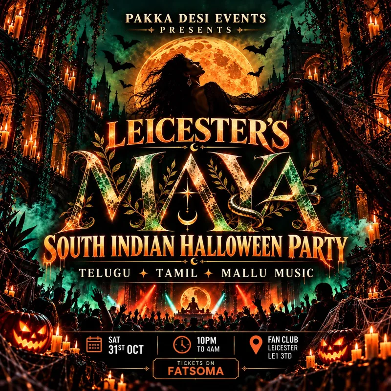 🖤MAYA - Leicester South Indian Halloween Party💀