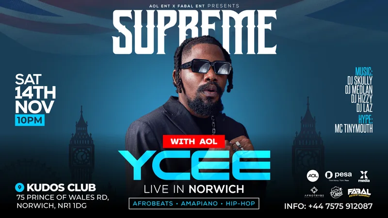 YCEE LIVE IN NORWICH | SUPREME WITH AOL