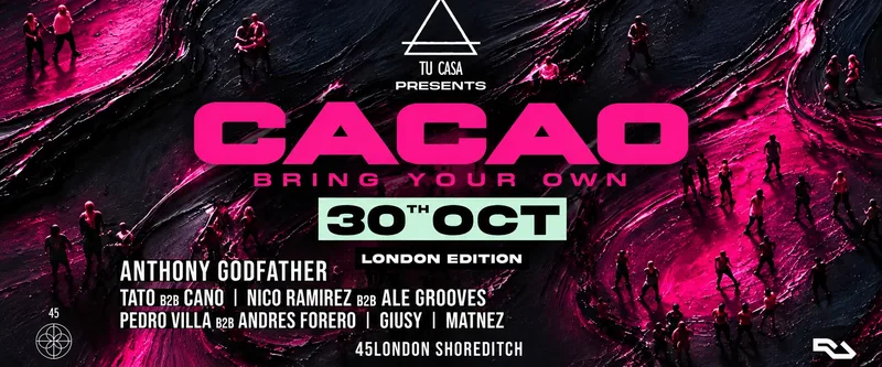 TU CASA x CACAO HALLOWEEN EDITION
