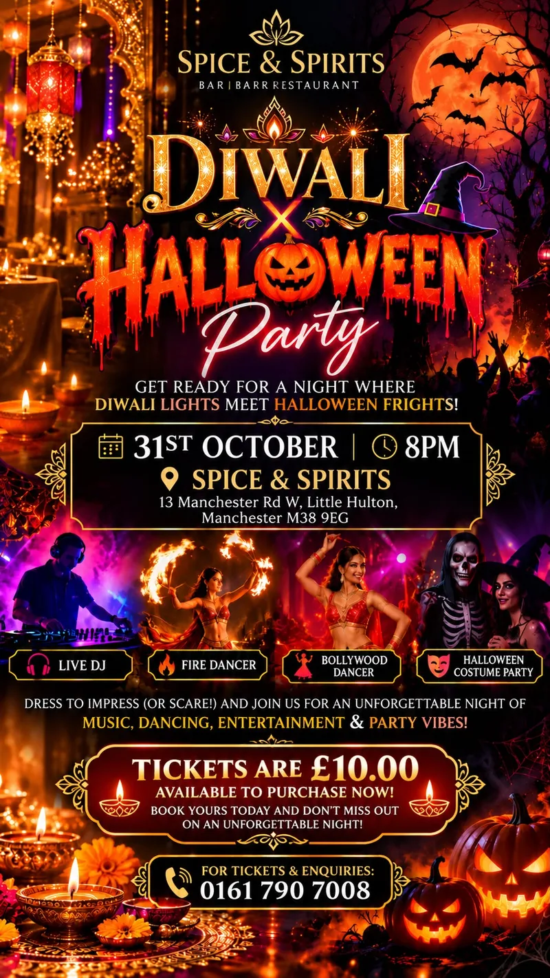 🎃🪔 DIWALI HALLOWEEN PARTY 2026 🪔🎃