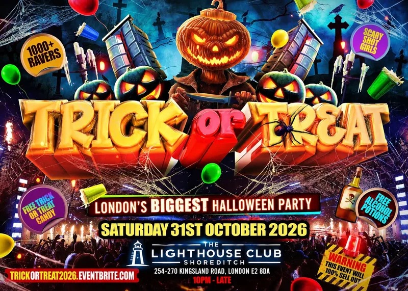 Trick or Treat - London's Biggest Halloween Party
