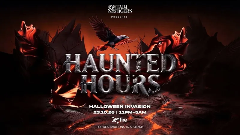 HAUNTED HOURS .HALLOWEEN INVASION(Bollywood/afro/commercials)