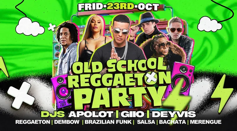 OLD SCHOOL REGGAETON PARTY “LOCURA FRIDAYS” @PARADISE NIGHTCLUB